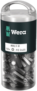 Embouts Z DIY 100 855/1 Z PZ 2 x 25 mm DIY-Box WERA - 05072444001