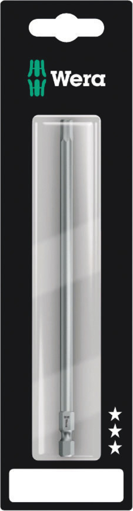 Embout standard extra rigide à 6 pans creux 840/4 Z Hex-Plus 4,0 x 50 mm SB Wera - 05073059001