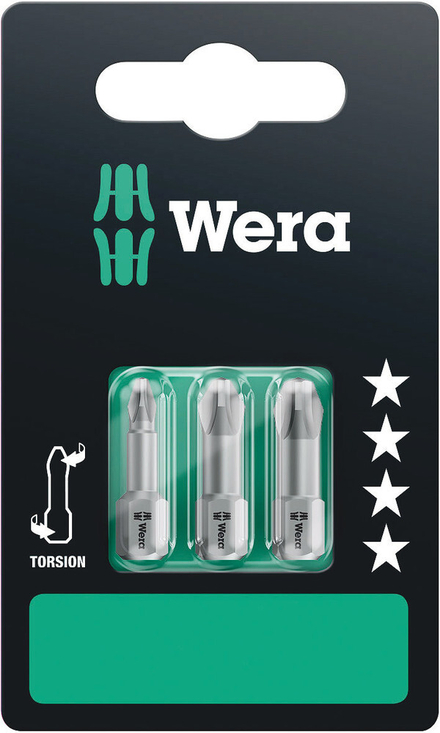 Embouts TZ SB 851/1 TZ PH 1 - 3 Set SB WERA - 05073326001