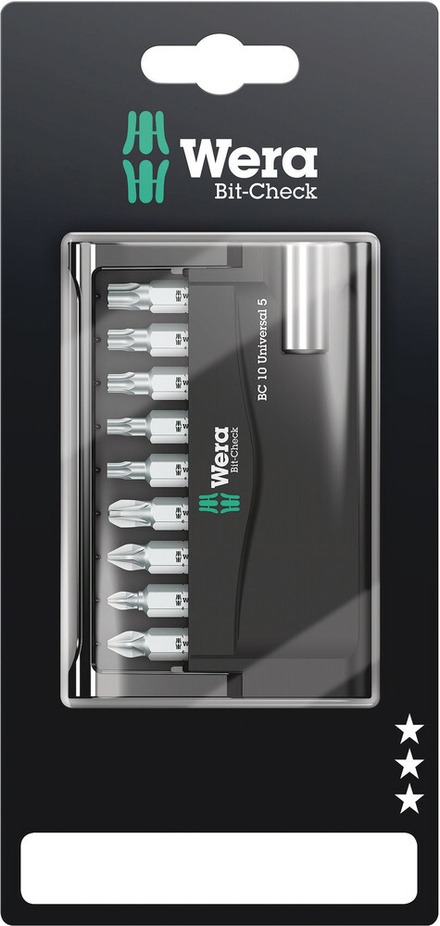 Bit-Check 10 Universal 5 SB Bit-Check 10 Universal 5 SB WERA - 05073416001