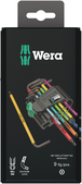 1 SB Jeu de clés mâles coudées BO Multicolour, BlackLaser 967/9 TORX BO 1 WERA - 05073599001