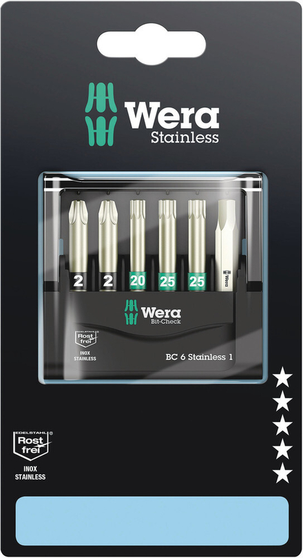 Bit-Check 6 Stainless 1 SB Bit-Check 6 Stainless 1 SB WERA - 05073634001