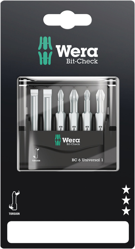 Bit-Check 6 Universal 1 SB Bit-Check 6 Universal 1 SB WERA - 05073635001