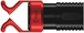 Agrippe-vis, ayant pour fonction de retenir les vis sur les lames de tournevis, embouts longs et clés mâles coudées 1441 WERA - 05073681001