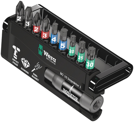 Bit-Check 10 Impaktor 1 SB Bit-Check 10 Impaktor 1 SB WERA - 05073980001