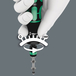 Tournevis dynamométriques à couple préréglé (2,5-29,0 in. lbs.) avec mandrin à serrage rapide Rapidaptor, taille du manche 105 mm 7465 2,5 in.lbs. WERA - 05074720001