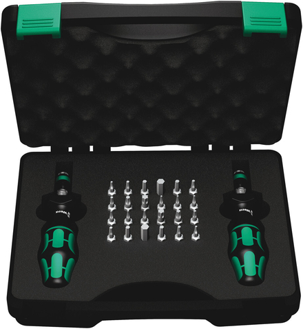 Jeu de tournevis dynamométriques Kraftform 0,3-3,0 Nm 7440/41 WERA - 05074738001