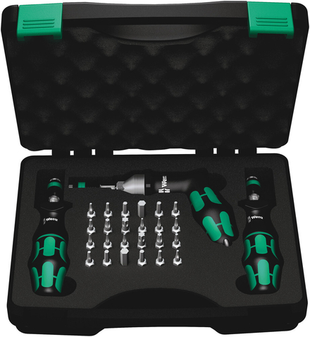 Jeu de tournevis dynamométriques Kraftform 0,3-6,0 Nm 7440/41/42 WERA - 05074739001