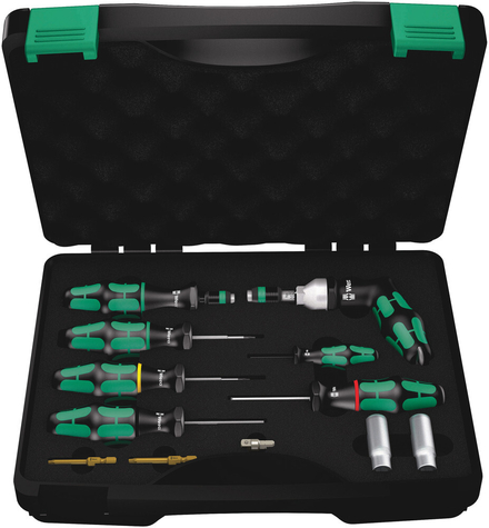 Set d'installation pour systèmes de vérification de pression des pneus 7443/12 WERA - 05074746001