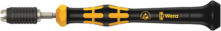 Micro Tournevis dynamométrique à couple préréglé (0,02-0,11 Nm) avec mandrin à serrage rapide 1461 Micro ESD 5,0 Ncm WERA - 05074810001