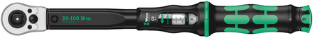 Clé dynamométrique Push 20 - 100 Nm Click-Torque C 2 d/g Wera - 05075625001