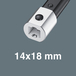Clé dynamométrique à outil interchangeable à couple préréglé Click-Torque XP 4, 20-250 Nm, 20 Nm Click-Torque XP 4 WERA - 05075673010