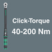 Click-Torque C 3 Set 1, 40-200 Nm Click-Torque C 3 Set 1 WERA - 05075680001