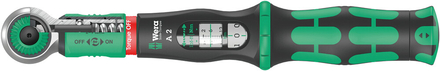 Clé dynamométrique Drive 2 - 12 Nm Safe-Torque A 2 Wera - 05075801001