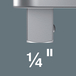 Carré interchangeable, 9x12 mm 7773 A WERA - 05078200001