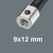 Clé à œil TORX® interchangeable, 9x12 mm 7776 9x12mm Außentorx E14 WERA - 05078664001