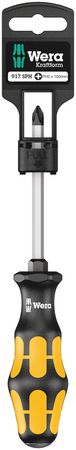 Tournevis pour vis cruciformes 917 SPH PH 1 x 80 mm Hang-Tag WERA - 05100075001
