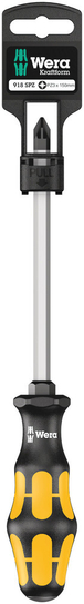 Tournevis pour vis cruciformes PZ 918 SPZ PZ 3 x 150 mm Hang-Tag WERA - 05100082001