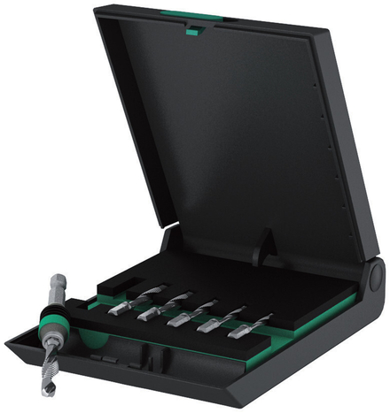 Jeu d'embouts-tarauds combinés 847/7 WERA - 05104651001
