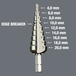 Embout-taraud étagé, 4-20 mm 843 WERA - 05104672001