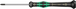 Tournevis électronicien pour vis cruciformes PZ 2055 PZ 0 x 60 mm WERA - 05118030001