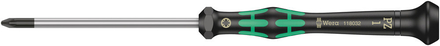 Tournevis électronicien pour vis cruciformes PZ 2055 PZ 1 x 80 mm WERA - 05118032001