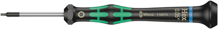 Tournevis électronicien pour vis six pans creux 2054 Hex-Plus 3,0 x 60 mm WERA - 05118072001