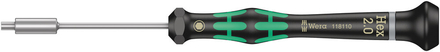 Tournevis électronicien à douille 2069 2,0 x 60 mm WERA - 05118110001
