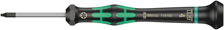 Tournevis électronicien TORX® HF avec fonction de retenue 2067 TORX HF 4 x 40 mm WERA - 05118180001