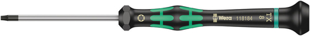 Tournevis électronicien TORX® HF avec fonction de retenue 2067 TORX HF 8 x 60 mm WERA - 05118184001