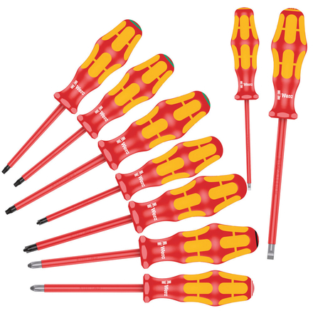Jeu de tournevis Kraftform Plus Série 100 160 i/162 i/167 i/9 WERA - 05133355001