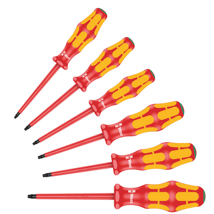 Jeu de tournevis Kraftform Plus Série 100 167 i/6 WERA - 05133356001