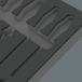 Pièce de rechange, sans outils 9810 Insert en mousse pour jeu de tournevis 1 Wera - 05137310001