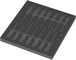 Pièce de rechange, sans outils 9811 Insert en mousse pour jeu de tournevis VDE 1 Wera - 05137311001