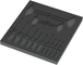 Pièce de rechange, sans outils 9812 Insert en mousse p. jeu de tournevis TX HF 1 Wera - 05137312001