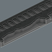 Pièce de rechange, sans outils 9821 Insert en mousse p.j. cliquet 8000 B Zyklop Wera - 05137321001