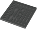 Pièce de rechange, sans outils 9822 Insert en mousse pour jeu de cliquet 8000 C Wera - 05137322001