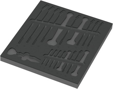 Pièce de rechange, sans outils 9831 Insert en mousse pour jeu de 6003 Joker 1 Wera - 05137331001