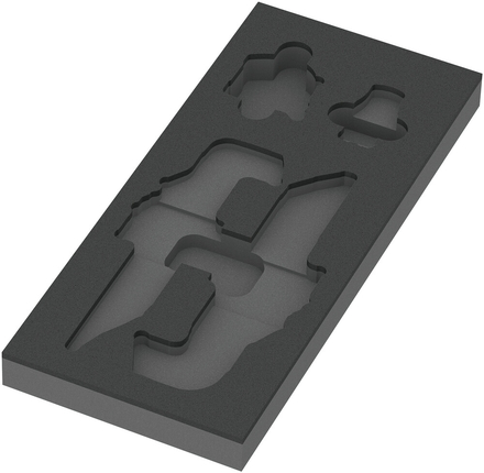 Pièce de rechange, sans outils 9840 Insert en mousse pour jeu de clés coudées 1 Wera - 05137340001