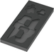 Pièce de rechange, sans outils 9840 Insert en mousse pour jeu de clés coudées 1 Wera - 05137340001