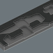 Pièce de rechange, sans outils 9840 Insert en mousse pour jeu de clés coudées 1 Wera - 05137340001