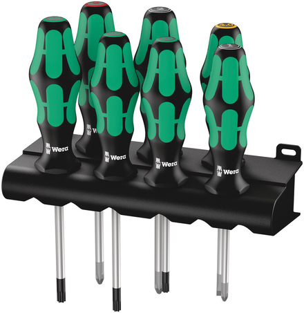Jeu de tournevis Kraftform Plus Lasertip + Rack 335/350/367/7 WERA - 05320540001