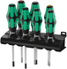 Jeu de tournevis Kraftform Plus Lasertip + Rack 335/350/367/7 WERA - 05320540001
