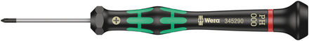 Tournevis électronicien pour vis cruciformes PH 2050 PH 000 x 40 mm WERA - 05345290001